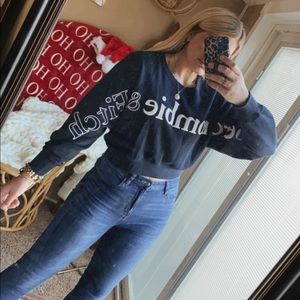 A&F cropped sweatshirt